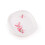 oliveware Set of 6 Square Printed Plate Big Pink 3