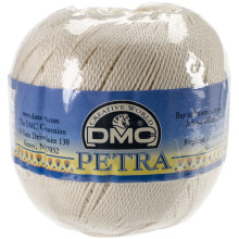 DMC/Petra Crochet Cotton Thread Size 3-Ecru 993A3-ECRU