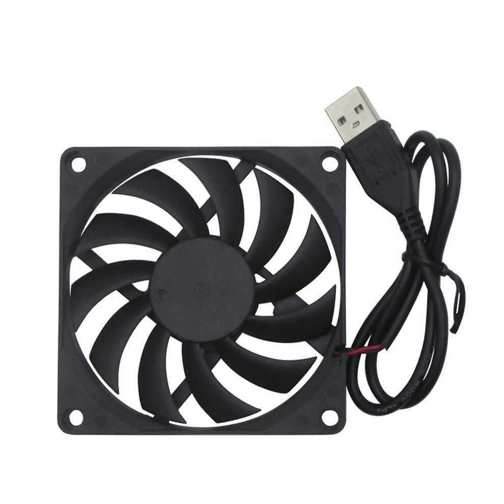 Cooling Fan Usb Connector Universal 5V 8Cm Router Computer Case Heatsink For Pc 6956163293268