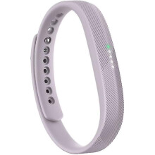 Slim Waterproof Fitbit Flex 2 Watch Band - Tracks Steps, Distance, Calories, Sleep & Swim, Auto Activity & Calls/Text Alerts