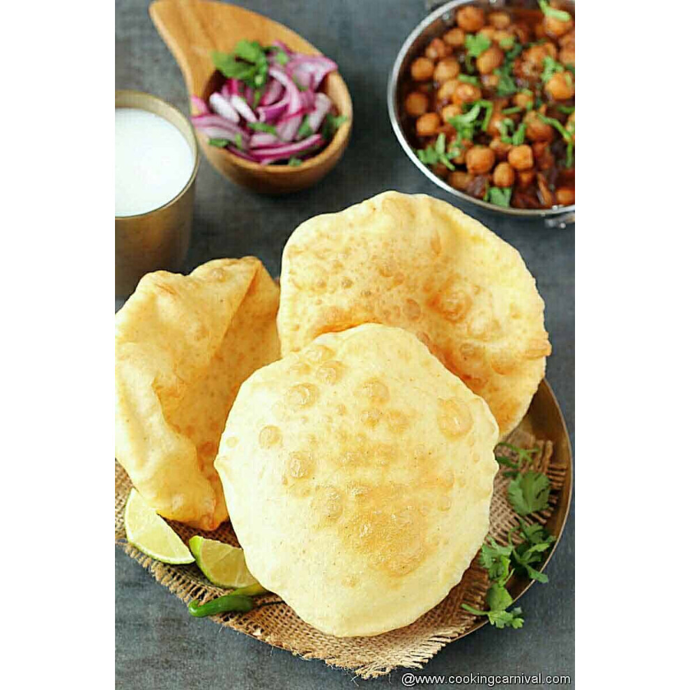 Instant Mix Of Punjabi Bhatura, Puffed Bread ,Roti For Chole Bhatura