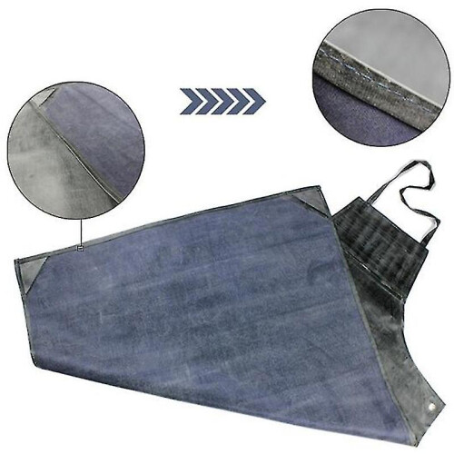Heavy Duty Waterproof Rubber Vinyl Apron Industrial Pvc Adjustable 2