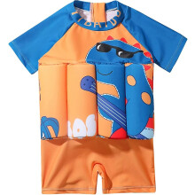 Kids Baby Floatation Swimsuit With Adjustable Buoyancy Float Suit Swim Vest One Piece