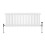 Traditionel 2-søjlet radiator - 300 x 1012 mm - Hvid 1