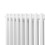 Traditionel 2-søjlet radiator - 300 x 1012 mm - Hvid 8