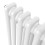 Traditionel 2-søjlet radiator - 300 x 1012 mm - Hvid 9