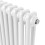 Traditionel 2-søjlet radiator - 300 x 1012 mm - Hvid 11