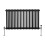 Traditionel 2-søjlet radiator - 600 x 1012 mm - Sort 3
