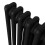 Traditionel 2-søjlet radiator - 600 x 1012 mm - Sort 9