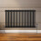 Traditionel 2-søjlet radiator - 600 x 1012 mm - Sort 10