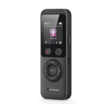 16GB digitálny rekordér Duálne mikrofóny 3072 kb/s HD Ab Opakované nahrávanie Monitorovanie Redukcia šumu Čierna