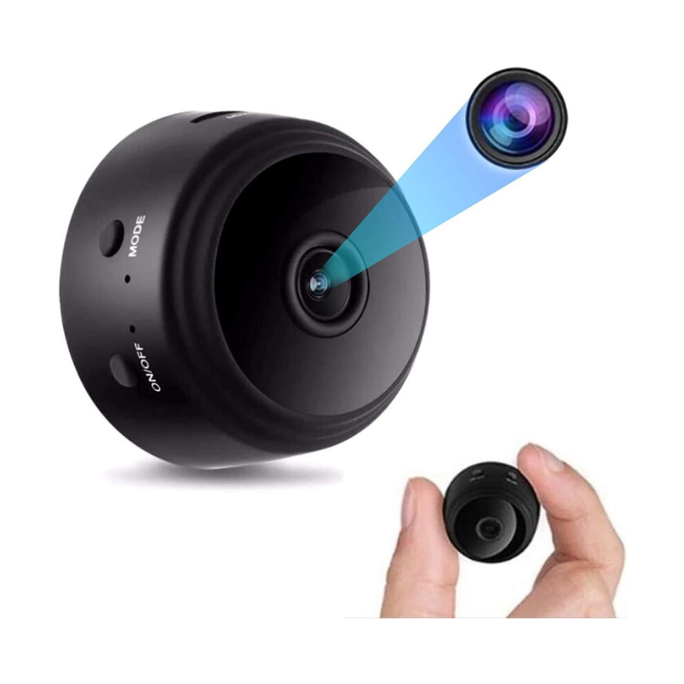 Chronus Mini WiFi Security 4K Camera,Night Vision,Motion Detect,32GB
