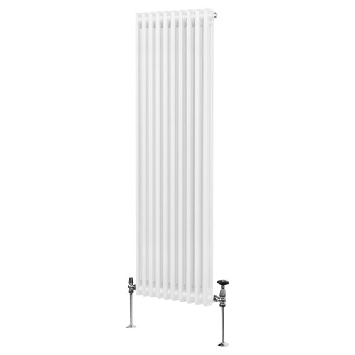 Παραδοσιακό θερμαντικό σώμα 2 στηλών - 1800 x 472 mm - λευκό