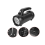 1 Set Tool Set Household Tool Kit for Home USB Flashlight Rechargeable LED Camping Lights Rechargeable Flash Light Handheld Flashlight(Black) 5