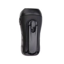 Rechargeable Camping Light LED Flashlights Camping Outdoor Hand Crank USB Charging Flashlight LED Solar Flashlight LED Spotlights(Black)