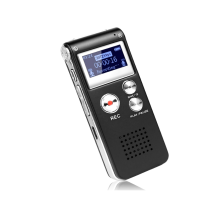 Digitálny hlasový záznamník 3072 kbps HD hlasom aktivovaný záznamník s prehrávaním 7-úrovňovej inteligentnej redukcie šumu Di