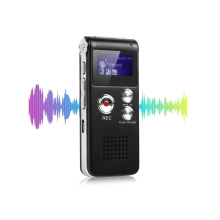 Digitálne hlasové záznamníky s MP3 prehrávačom 32 GB zvukový záznamník s automatickou redukciou šumu a nabíjateľnou funkciou USB