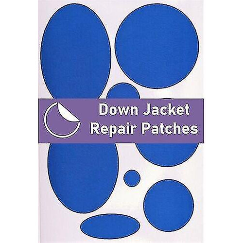 (Royal Blue) Down Jacket Repair  Pre-cut, Self-adhesive, Soft, Waterproof