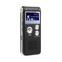 16 GB digitálny hlasový záznamník Diktafón Audio páskový záznamník Mini záznamové zariadenia s aktivovaným hlasom Nahrávacie zariadenia