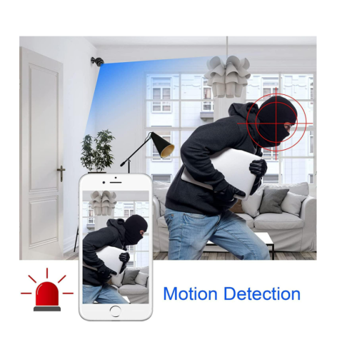 Mini Security Camera - 1080P HD, WiFi, Night Vision, Motion Alert 2