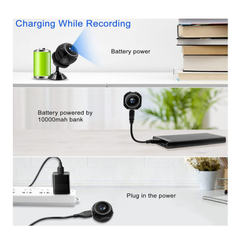 Mini Security Camera - 1080P HD, WiFi, Night Vision, Motion Alert 1