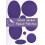 (Purple) Down Jacket Repair  Pre-cut, Self-adhesive, Soft, Waterproof 1