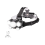 Headlamp XP50.2 Led Head Lights Zoom Headlights USB Rechargeable Head Flashlight(Black) 1