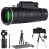 Monocular  40X60 Adequado para Caminhadas Preto 1