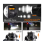Head Torch, Headlamp,USB Rechargeable LED Head Lamp,USB Headlight with 3 Modes Torch Lamp(Black) 7