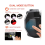 LED Headlamp, Bright Hard Hat Head Lamp, USB Rechargeable Waterproof Flashlight(Black) 3