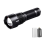 Led Flashlight Zoomable Flash Light L2 Torch Aluminum Alloy Lantern USB Rechargeable Work Lights Camping Lantern(Black) 1