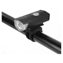Bike Light USB Rechargeable Bicycle Front Lights Headlight 300 Lumens&Bicycle Rear Light Taillight Cycling Light(Black)