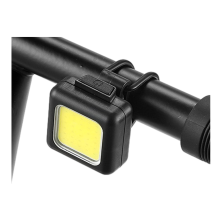 Bicycle Light | Road Bikes Lights | USB Front Light Waterproof, Long-lasting Battery For MTB Bicycle Bike(Black)