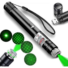 Laser Pointer High Power Long Range Green Laser Pointer Rechargeable Tactical Flashlight Strong Laser Pen