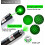 Laser Pointer High Power Long Range Green Laser Pointer Rechargeable Tactical Flashlight Strong Laser Pen 2