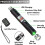 Laser Pointer High Power Long Range Green Laser Pointer Rechargeable Tactical Flashlight Strong Laser Pen 4
