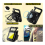 2 Pieces Small Portable Keyring LED Work Light, 500 Lumen COB Work Light, Rechargeable Keychain Mini Torch(Black) 4