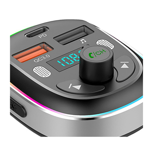 Bluetooth adaptér do auta Vysielač FM Bluetooth adaptér do auta Bluetooth 5.3 adaptér do auta 2