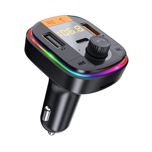 Transmisor FM Bluetooth para coche con Qc3.