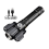 Camping Lights Rechargeable USB Aluminum Alloy Multi-function Three Lamp Holder Airplane-shaped Flashlight Outdoor Lighting(Black) 1