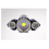 Camping Lights Rechargeable USB Aluminum Alloy Multi-function Three Lamp Holder Airplane-shaped Flashlight Outdoor Lighting(Black) 6