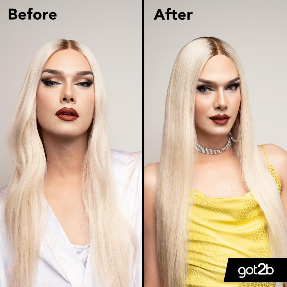 Got2b Glued Hairspray Blasting Freeze Spray Strong Hold Hairspray for Up to 72 Hours Vegan Silicone Free 300 ml