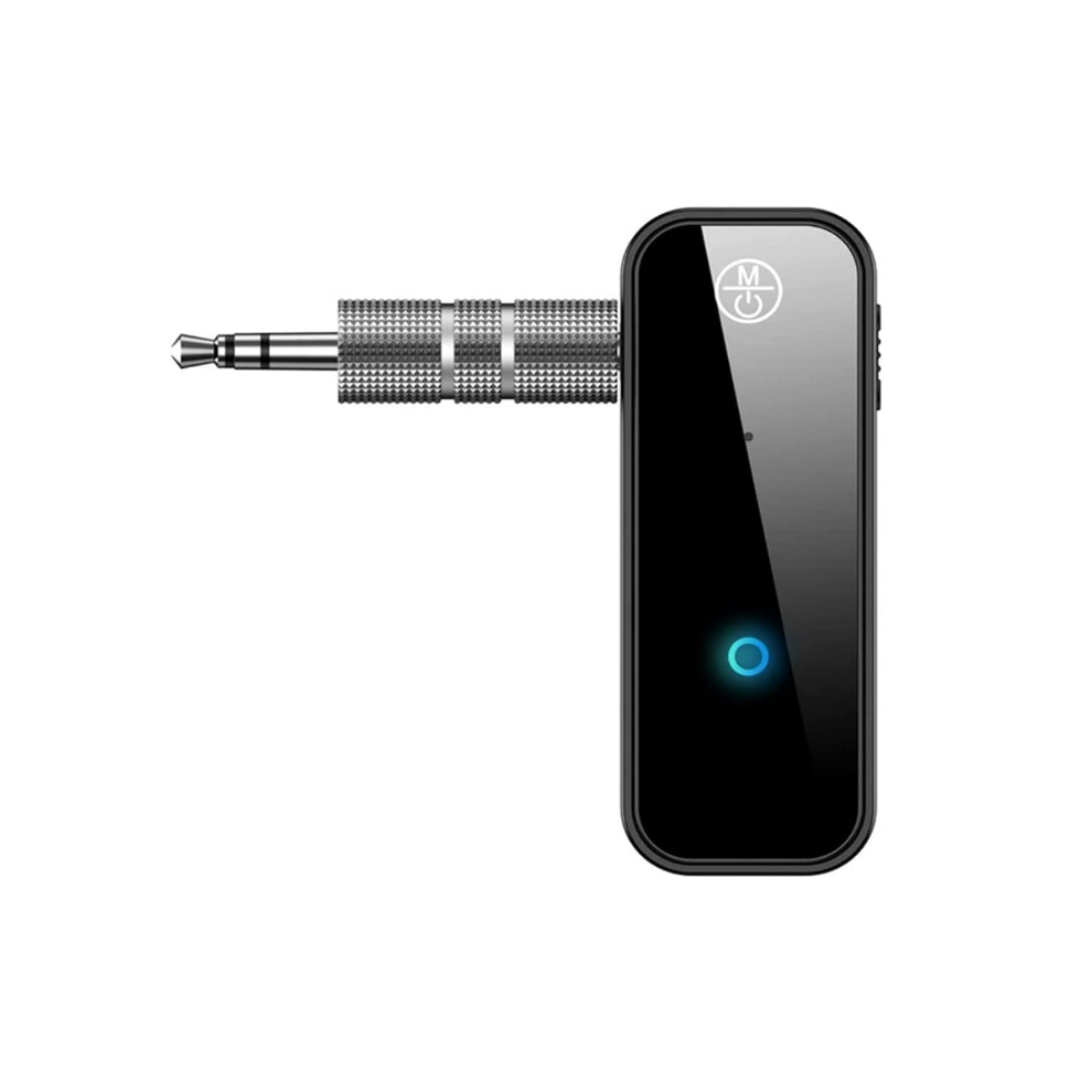 Chronus Bluetooth 5.0 Audio Adapter 3.5Mm Aux Car Bluetooth Transmitter Receiver, Mini Wireless Bluetooth Audio Adapter(Black) Black 9331562946590