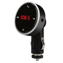 Bluetooth FM vysielač s LCD displejom a USB nabíjačkou pre Android/iPhone – MP3 prehrávač a príslušenstvo pre handsfree hovory