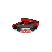 Head lamp Portable Mini 4 Modes Headlamp LED AA Battery High Power Head Torch Light Outdoor Camping Flashlight(Black)