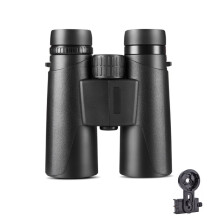 Jumelles d'observation des oiseaux haute puissance 10X pour la chasse et l'observation des oiseaux, noires