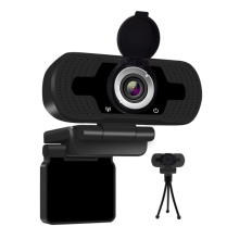 Webcam HD 1080P avec microphone USB pour ordinateur de bureau et ordinateur portable, diffusion grand écran à 110 degrés pour Ch