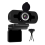 Webcam HD 1080P, Webcam with Microphone, USB Desktop Laptop Camera with 110 Degree Widescreen,Stream Webcam for Calling(Black) 1