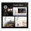 Webcam Streaming HD 1080P avec éclairage annulaire 967 USB PC Autofocus Web avec double microphone Vidéo Noir 3