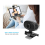 Webcam avec microphone pour ordinateur de bureau, USB, vidéo HD avec microphone pour diffusion en classe 5